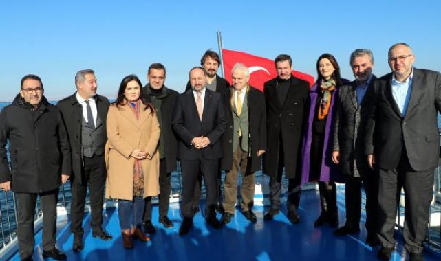 TBMM Balıkçılık ve Su Ürünleri Araştırma Komisyonu üyeleri, Van'da