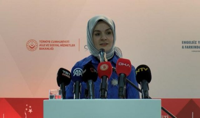 TBMM Başkanı Kurtulmuş ve Bakan Göktaş Engelsiz Yaşam Fuarı'nda konuştu