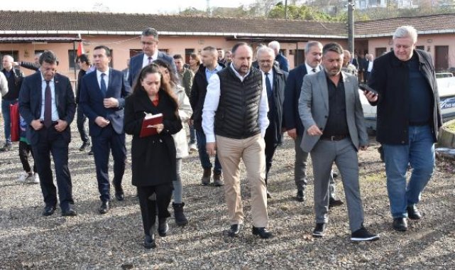 TBMM Su Ürünleri Araştırma Komisyonu üyeleri Ordu'da