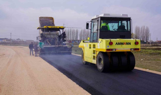 Tepebaşı'nda üstyapı çalışmaları sürüyor