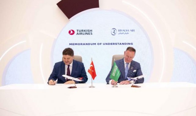 THY ile Riyadh Air arasında iş birliği anlaşması