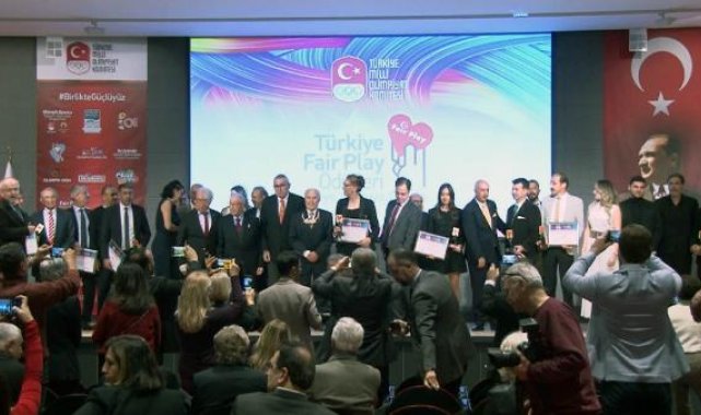 TMOK 2022 Türkiye Fair Play ödülleri sahiplerini buldu