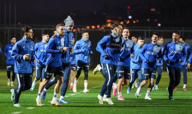 Trabzonspor, Başakşehir maçı hazırlıklarını tamamladı