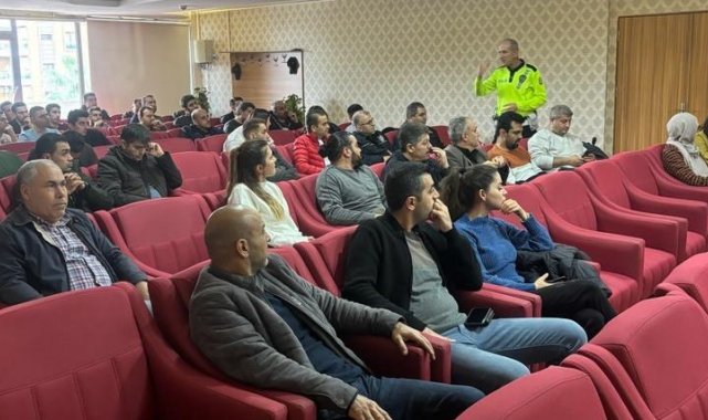 Trafik polislerden, meslektaşlarına trafik eğitimi