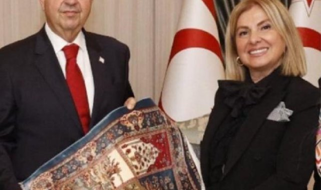 TÜDİP heyeti, KKTC Cumhurbaşkanı Ersin Tatar'ı ziyaret etti