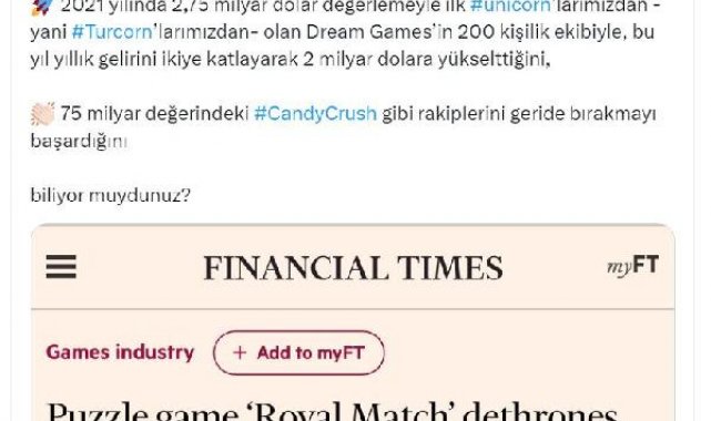 Türk şirketin oyunu, dünyada en yüksek gelir elde eden oyun oldu