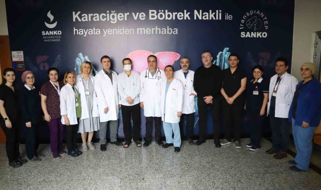 Üç damar bypass ve organ nakli ameliyatı eş zamanlı yapıldı