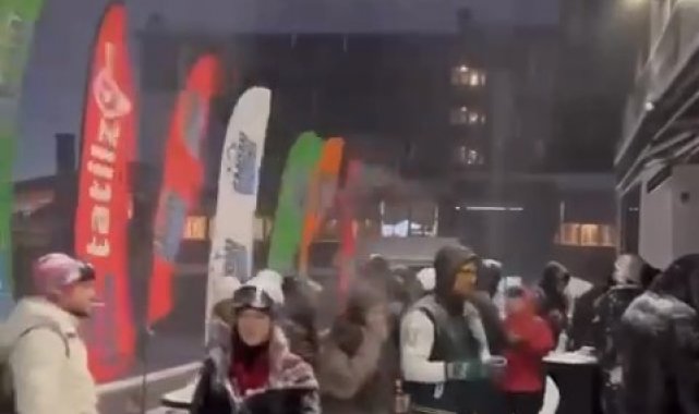 Uludağ'da kar yağışı başladı