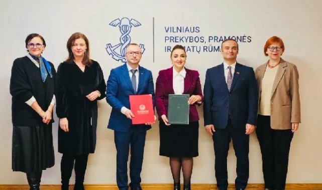 ULUSKON, Litvanya'da Vilnius Ticaret Odası ile iş birliği protokolü imzaladı