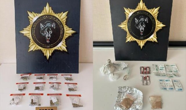 Uyuşturucu ticareti suçundan kesinleşmiş hapis cezaları olan 3 kişi yakalandı