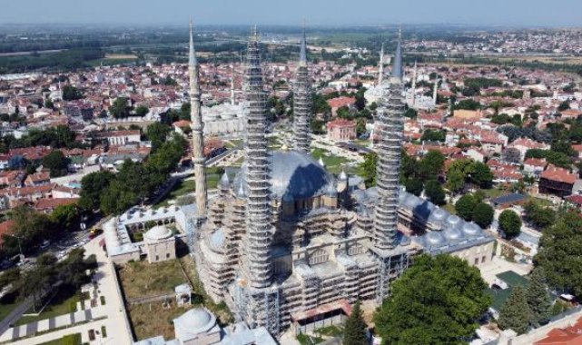 Vali Sezer: Selimiye Camisi'ndeki restorasyon 2024'te tamamlanacak