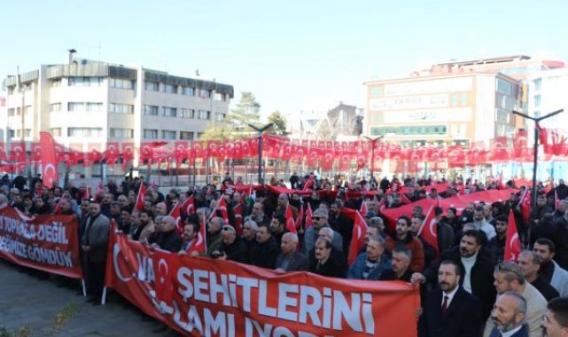Van'da 'Teröre Lanet' yürüyüşü