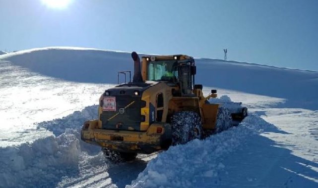 Van'da, yolu kapalı 451 yerleşim yerinden 360'ı açıldı