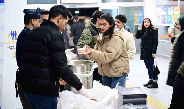 Vize sınavları haftasında çorbalar Güder'den