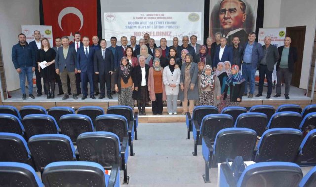 Yenipazarlı üreticilere "sağım hijyeni" eğitimi verildi