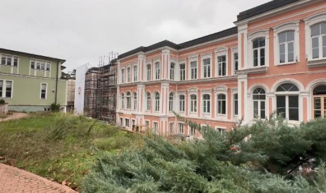 Yıldız Sarayı'ndaki restorasyonda 19.yüzyıla ait süslemeler ortaya çıkarıldı