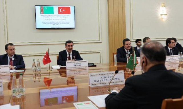 Yılmaz, 7'nci Türk-Türkmen Hükümetlerarası Ekonomik Komisyon toplantısına katıldı