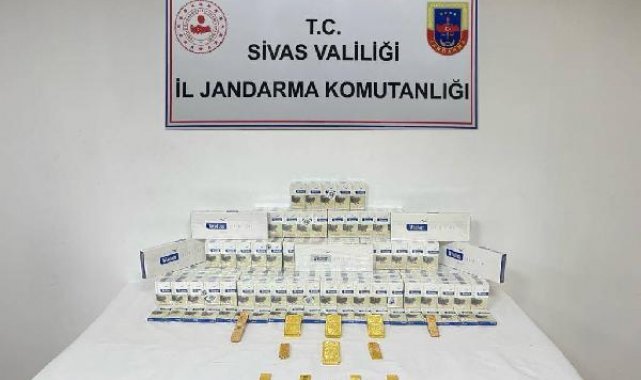 Yolcu otobüsünde 6 kilo 97 gram külçe altın ele geçirildi