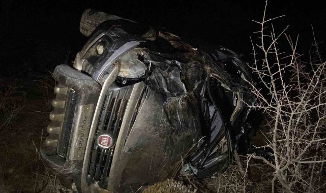 Yozgat'ta kamyonet ormanlık alana devrildi: 1 ölü, 3 yaralı