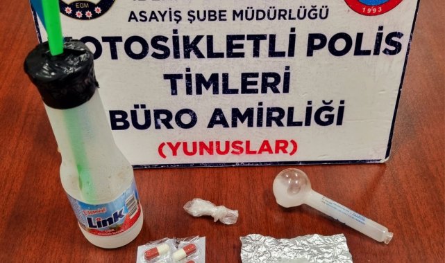 Yunus Timlerince bir araçta uyuşturucu ele geçirildi
