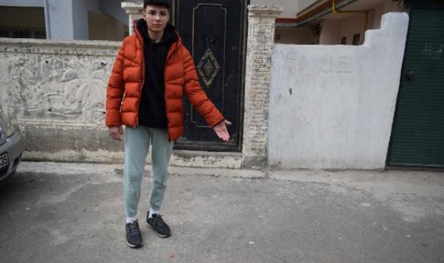 Yusuf, 1,5 aydır başına isabet eden yorgun mermi ile yaşıyor