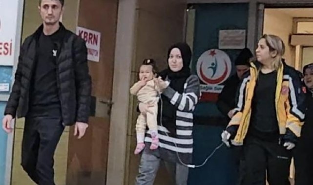 Yüzey temizleme deterjanı içen Zeynep bebek zehirlendi