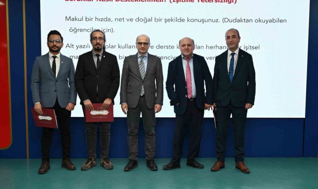 ZBEÜ'de Erişilebilir Ders Materyali Eğitim Semineri Gerçekleştirildi