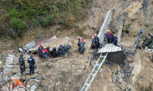 Zonguldak'taki heyelan; 2 kişinin cansız bedenine ulaşıldı