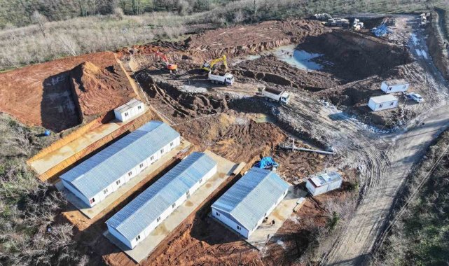 Akçakoca Devlet Hastanesi inşaatında çalışmalar sürüyor