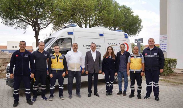 Ayvalık'ta evde sağlık ve hasta nakil hizmeti