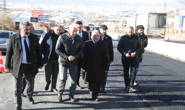 Başkan Büyükkılıç: "OSB'deki yolumuzu pırıl pırıl yaptık"