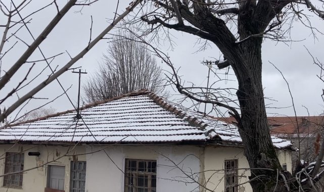Çankırı'da kar yağışı etkili oldu