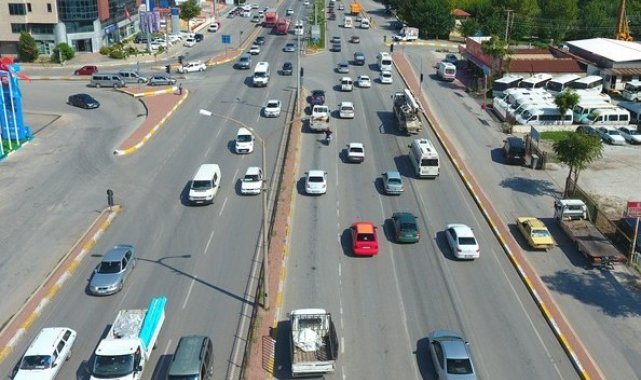Denizli araç sayısı bakımından Türkiye 16.'sı oldu