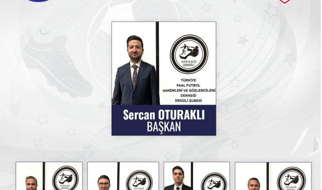 Denizlili hakemlerin yeni yönetimi belirlendi
