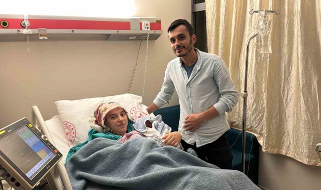 Düzce'de yılın ilk bebeği saat 01.10'da dünyaya geldi