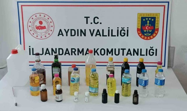 Efeler'de kaçak içki operasyonu
