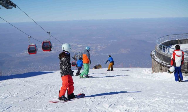 Erciyes Kayak Merkezi İngilizlerin dikkatini çekiyor
