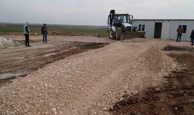 Haliliye kırsalındaki yol çalışmaları tam not aldı