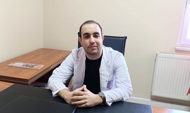 Hisarcık'a atanan ilk Dahiliye Uzmanı göreve başladı