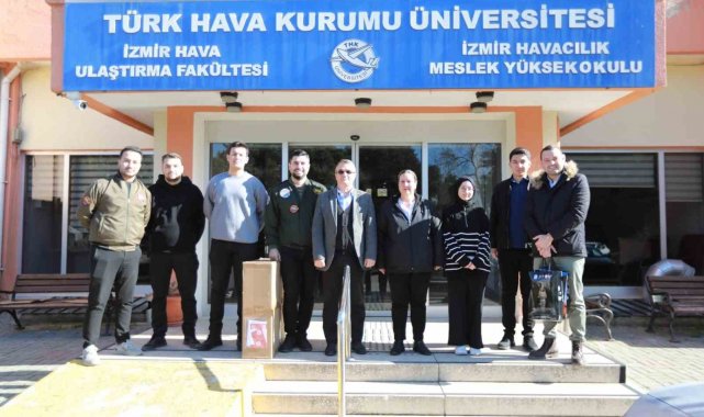 İnsansız yangın söndürme uçağı projesine Selçuk Belediyesinden destek