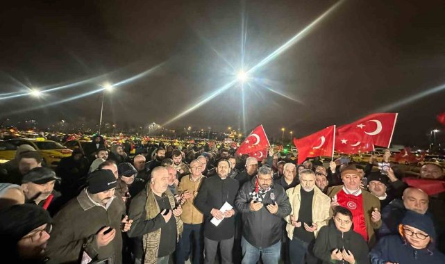 İstanbul'da şehitler için konvoy düzenlendi