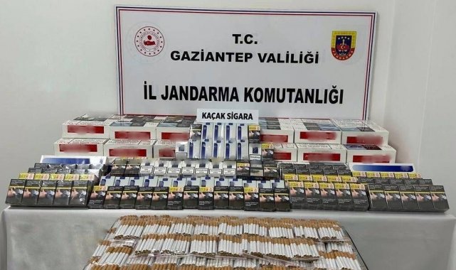 Jandarmadan 660 bin TL değerinde kaçak sigara operasyonu: 20 şahıs yakalandı