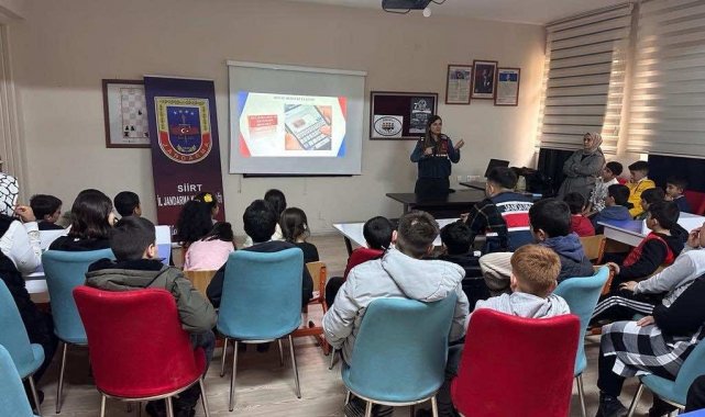 Jandarmadan "siber suç farkındalık" eğitimi