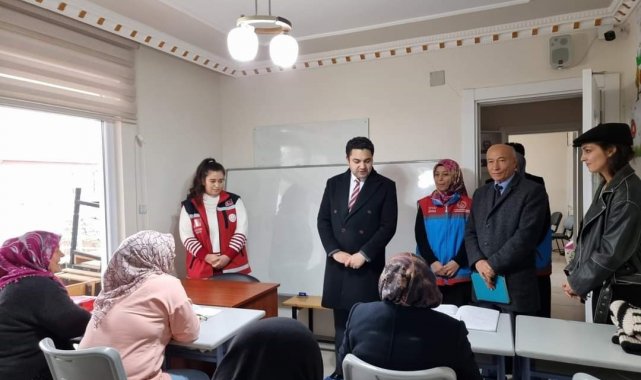 Kaymakam Seyhan, ADEM'de incelemelerde bulundu