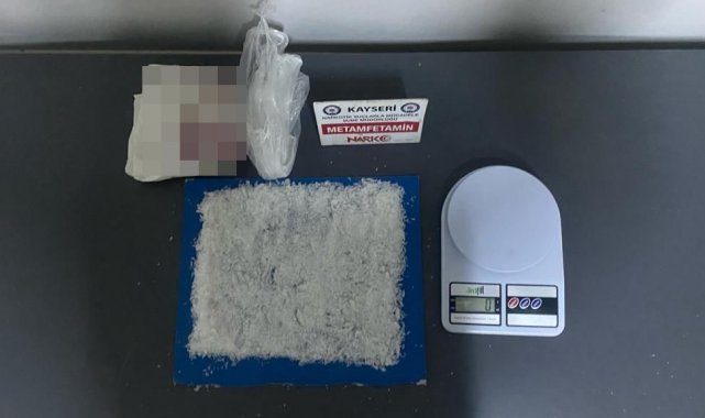 Kayseri'de 272 gram uyuşturucu ele geçirildi