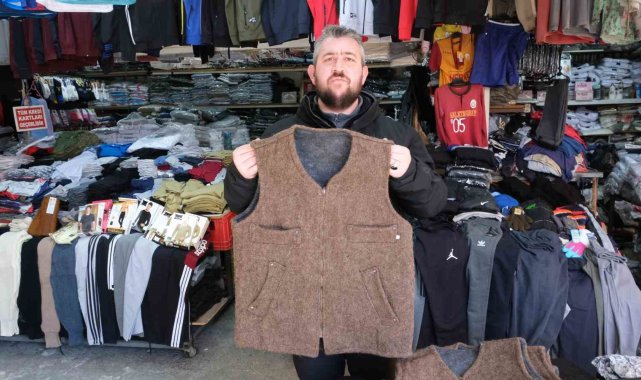 Keçi yününden yapılan ürünler kış aylarında vücudu sıcacık tutuyor