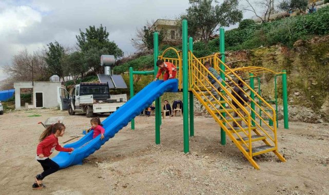 Kozan Belediyesi çocukların park isteğini gerçekleştirdi