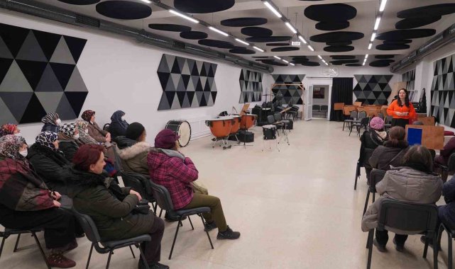 Kursiyerler projeleri yakından tanıyor