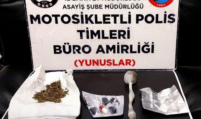 Kütahya'da 4 kişinin üzerinde uyuşturucu ele geçirildi