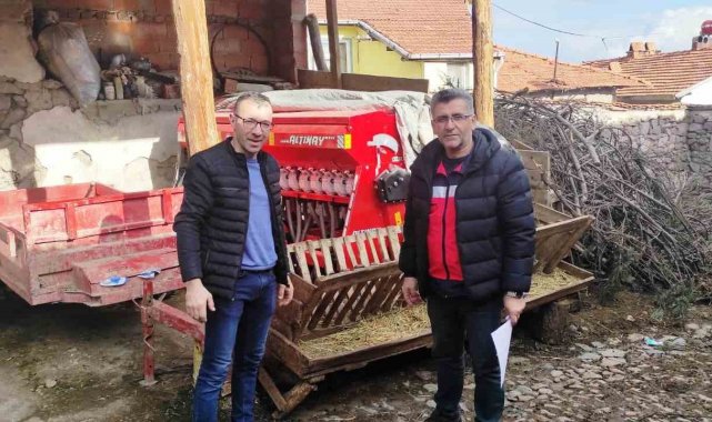 Kütahya'da KKYDP hibe desteğindeki makine ve ekipmanların kontrolleri yapılıyor